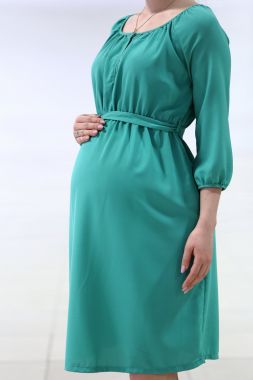 Платье Для кормления Зелёный 127 JASMINE Турция
