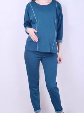 Спорт.костюм. для беременных и кормящих Бирюза 012 VILENA
