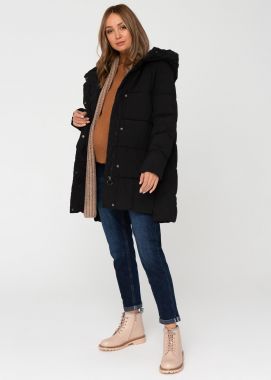 Куртка для беременных Зима с капюшоном чёрный 105027 Россия